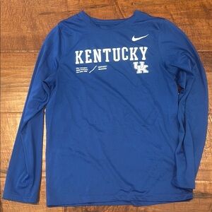 Nike Kentucky Blue Long Sleeve Shirt